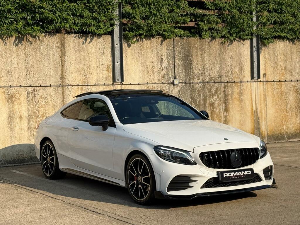 Mercedes-Benz C Class Amg Line White #6