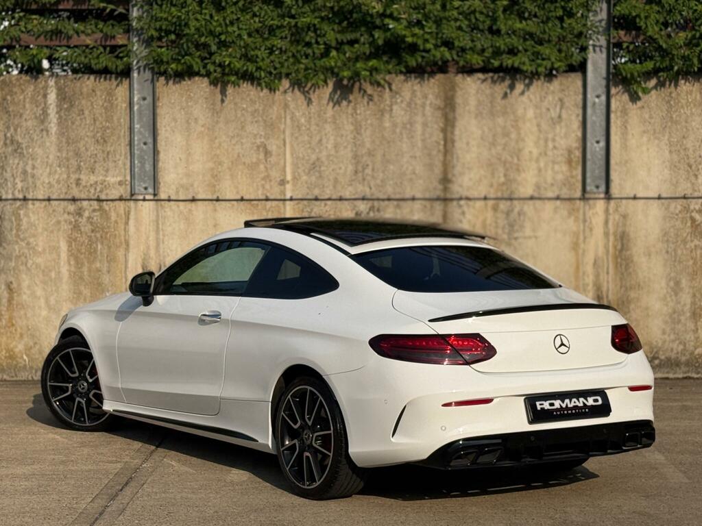 Mercedes-Benz C Class Amg Line White #3