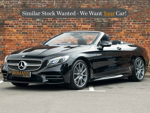Mercedes-Benz S Class 4.0 S560 V8 Biturbo Amg Line Premium Cabriolet 2 Black
