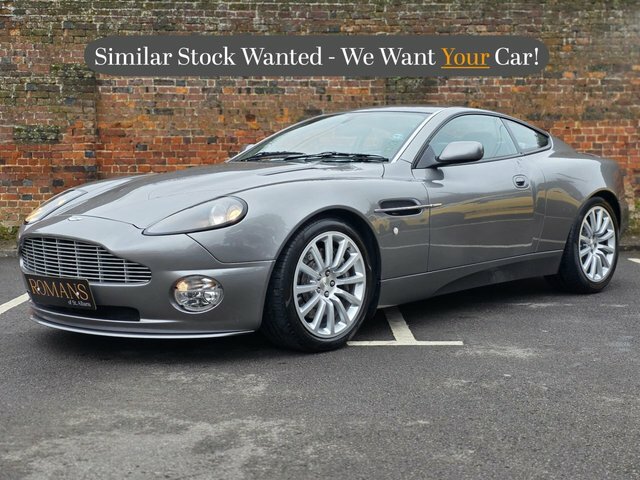 Aston Martin Vanquish 5.9 Coupe 396 Gkm, 460 Bhp Silver