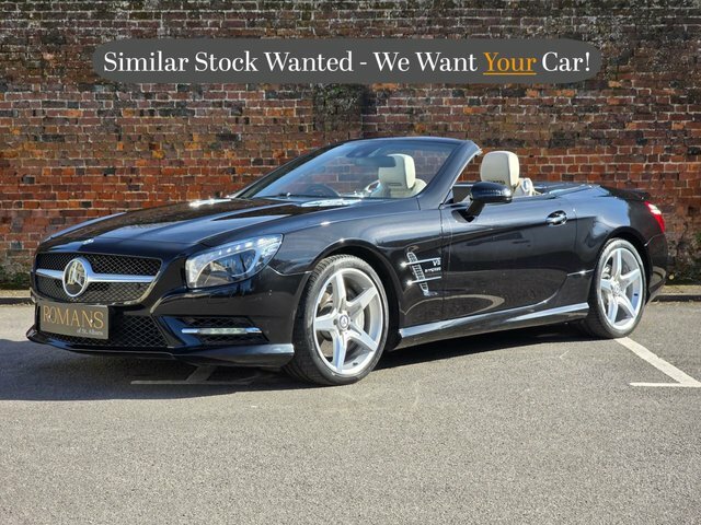 Mercedes-Benz SL Class 4.7 Sl500 Amg Sport Convertible G-troni Black