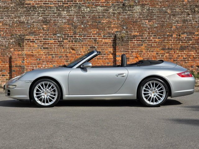 Porsche 911 3.6 997 Carrera Cabriolet Tiptronic S Silver #2