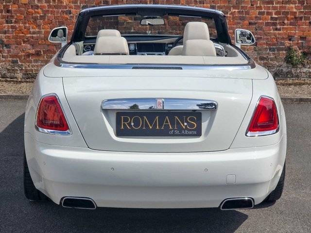 Rolls-Royce Dawn 6.6 V12 Convertible Euro 6 563 Bh White #5