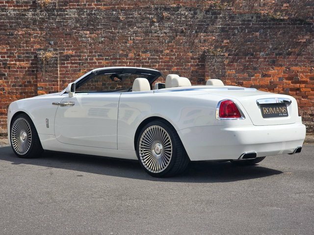 Rolls-Royce Dawn 6.6 V12 Convertible Euro 6 563 Bh White #3