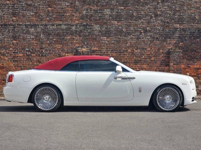 Rolls-Royce Dawn 6.6 V12 Convertible Euro 6 563 Bh White #6