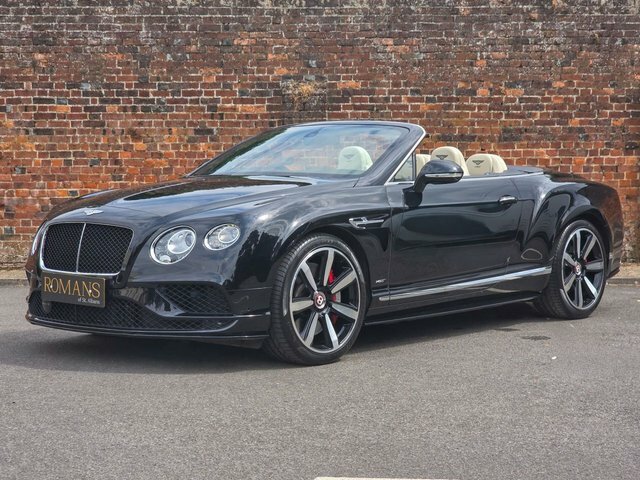 Bentley Continental Gt 4.0 V8 Gtc S Convertible 4Wd Euro Black