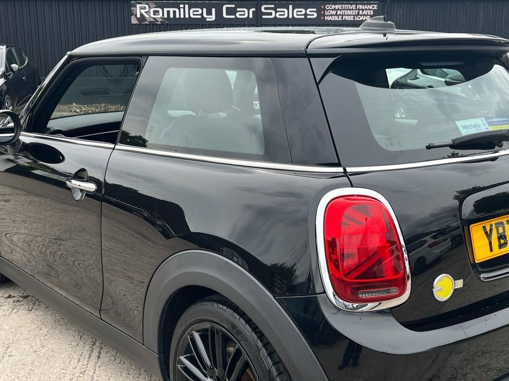 Mini Electric Hatchback Black #2
