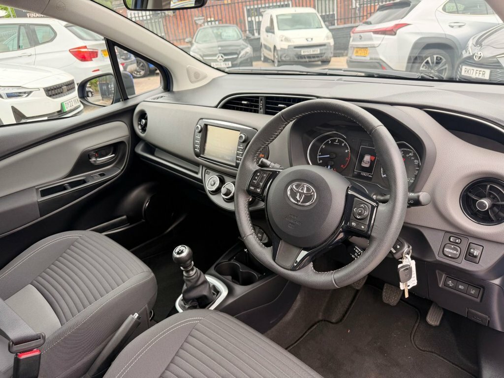 Toyota Yaris Hatchback Blue #6