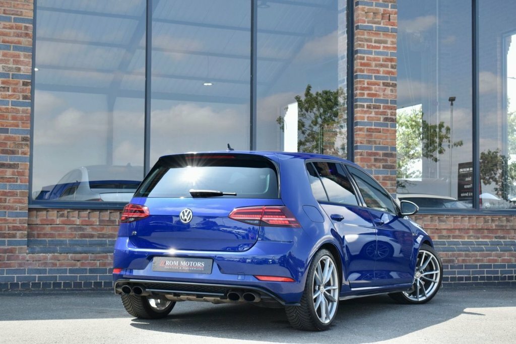 Volkswagen Golf 2L R LJ18VJY Blue #2