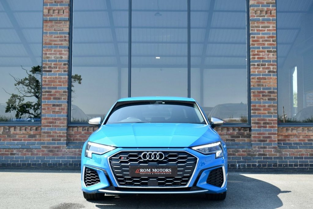 Audi S3 Saloon Blue #3