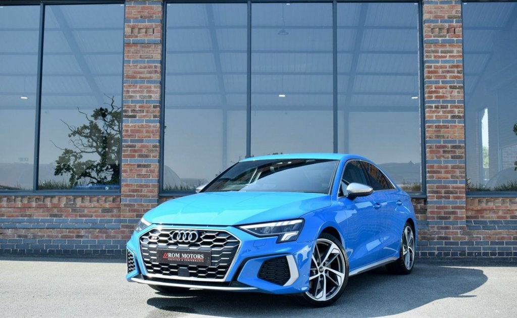Audi S3 Saloon Blue