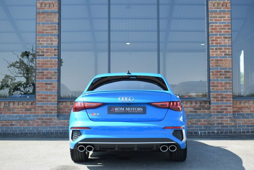 Audi S3 Saloon Blue #5