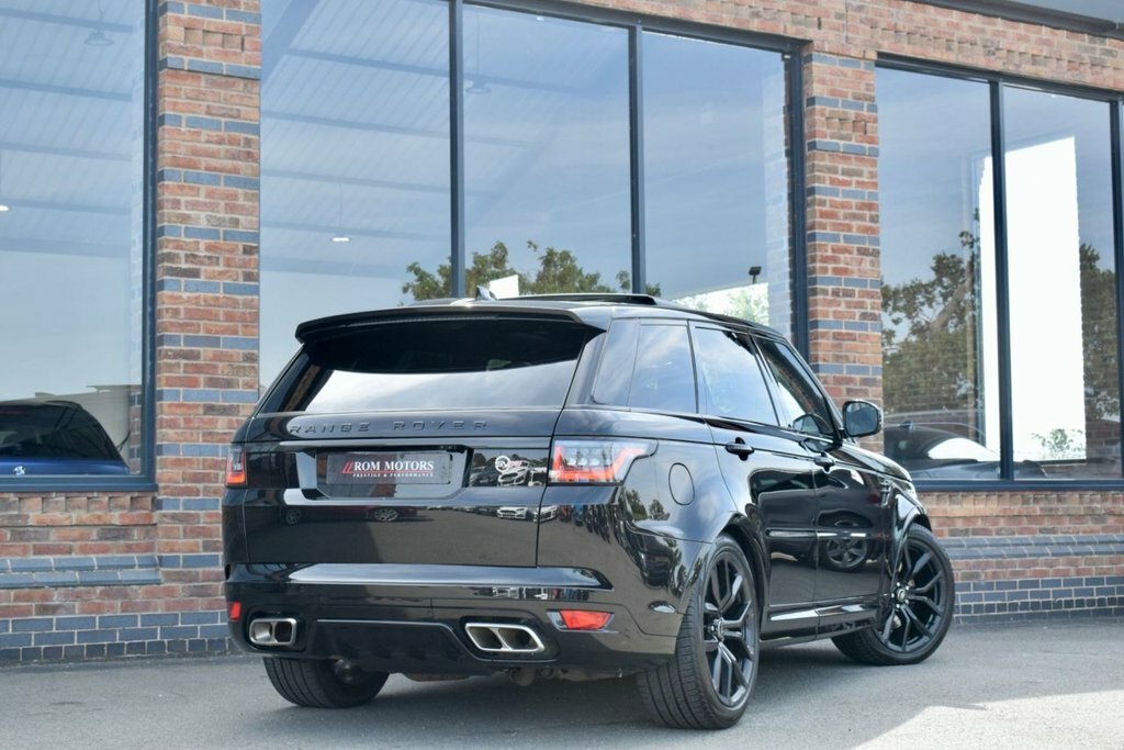 Land Rover Range Rover Sport 5L Svr Carbon Edition Black #2