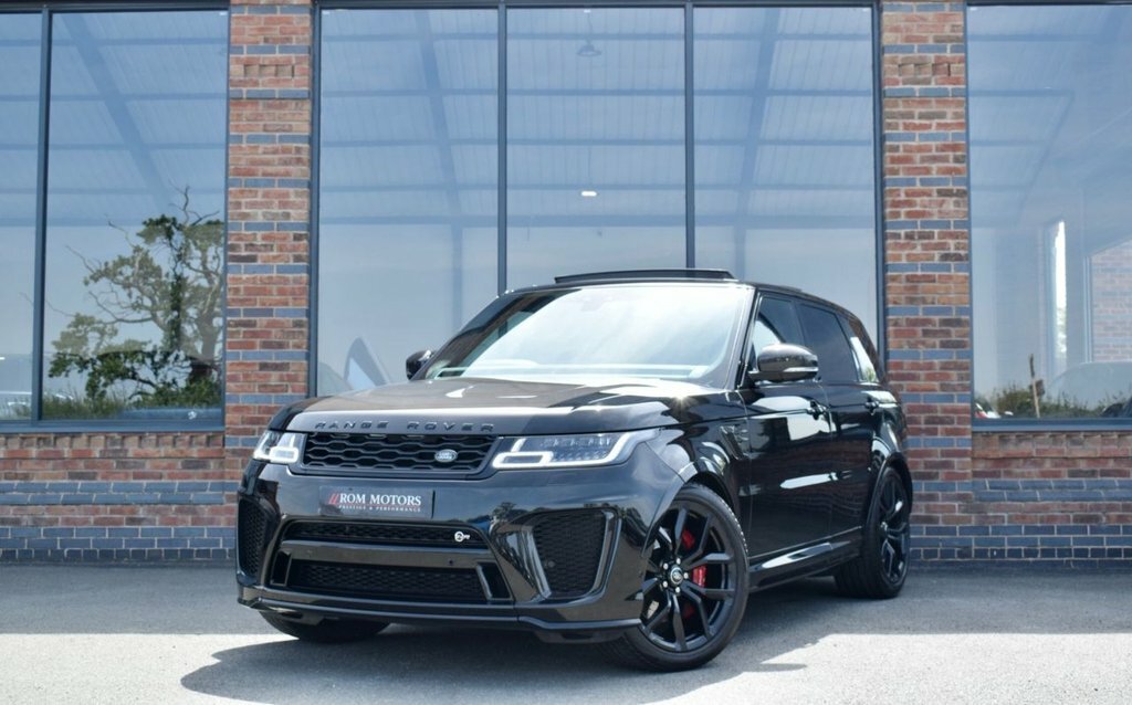 Land Rover Range Rover Sport 5L Svr Carbon Edition Black