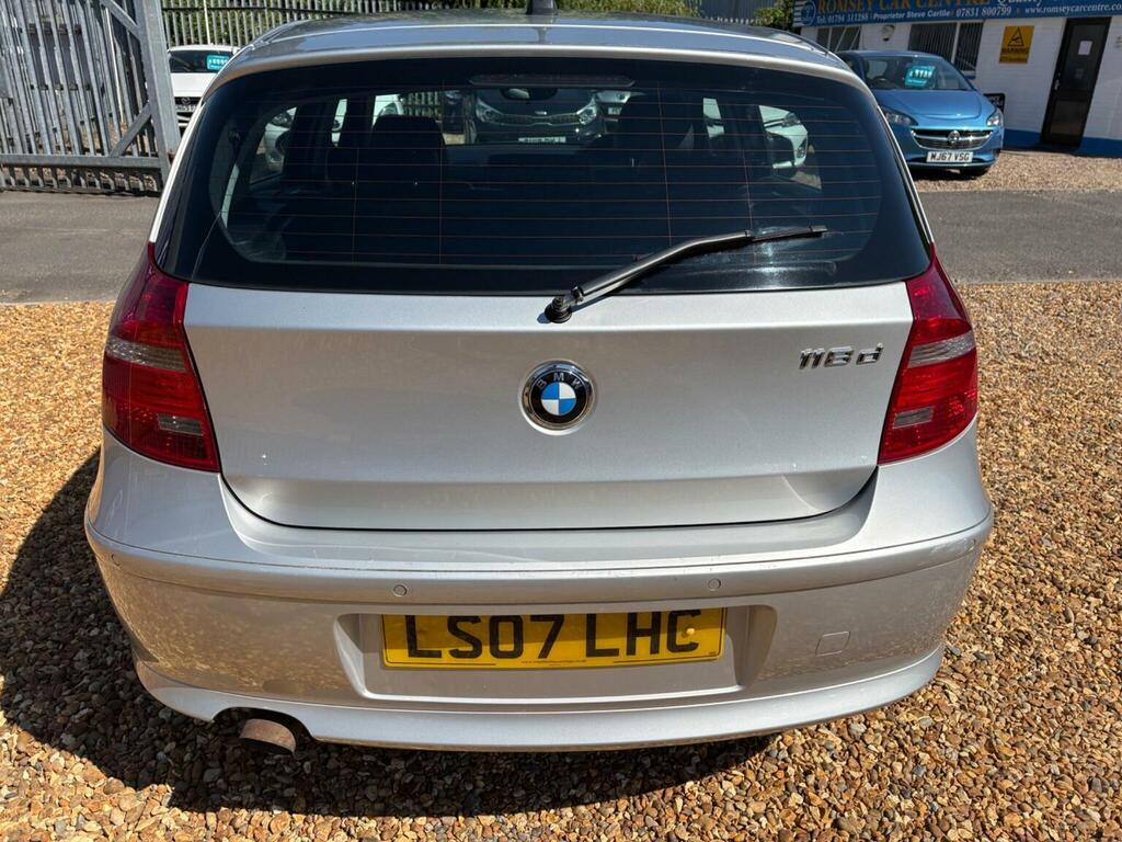 BMW 1 Series 2.0 118D Se Steptronic Euro 4 Silver #6
