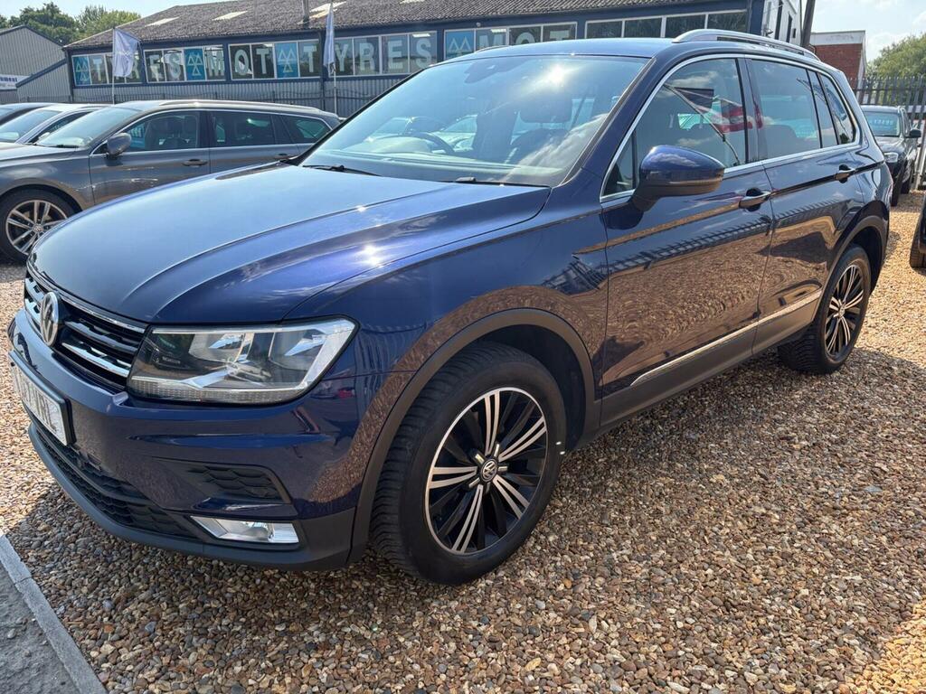 Volkswagen Tiguan 2.0 Tdi Se Dsg 4Motion Euro 6 Ss WD17VRL Blue #3