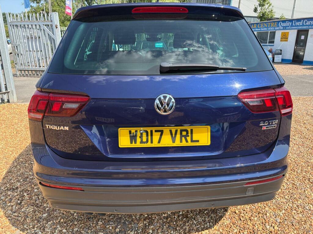 Volkswagen Tiguan 2.0 Tdi Se Dsg 4Motion Euro 6 Ss WD17VRL Blue #6