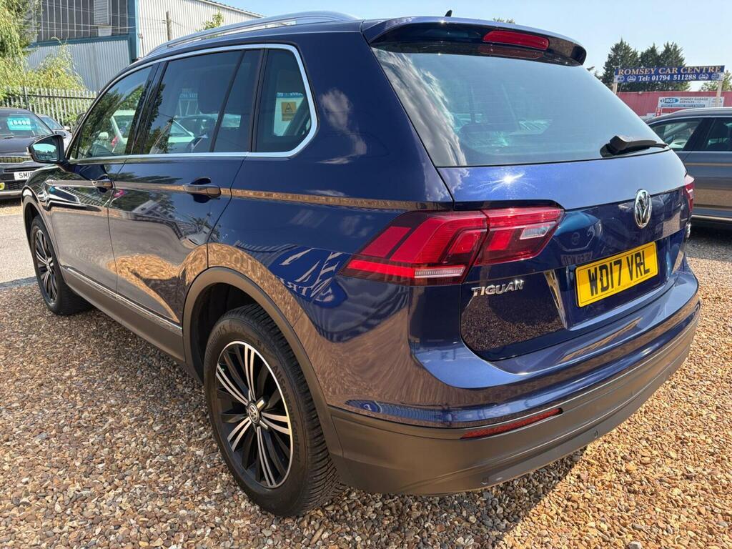 Volkswagen Tiguan 2.0 Tdi Se Dsg 4Motion Euro 6 Ss WD17VRL Blue #5