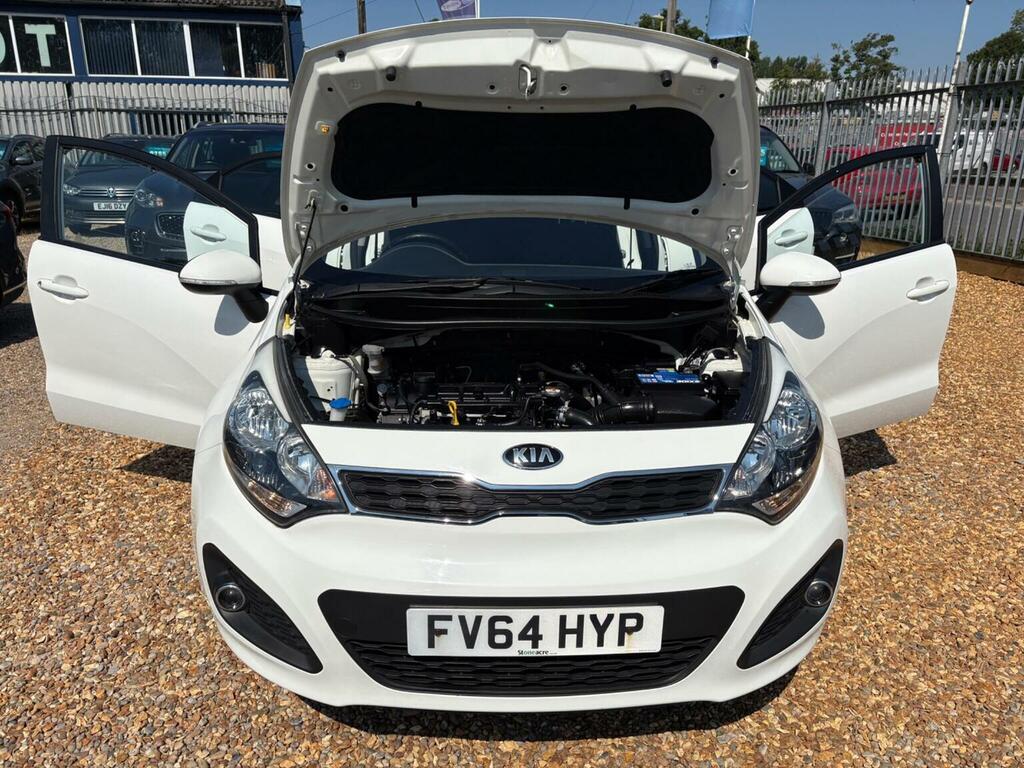 Kia RIO 2014 Kia Rionbsp1.25 1 Euro 5 30Tax Ulez White #11