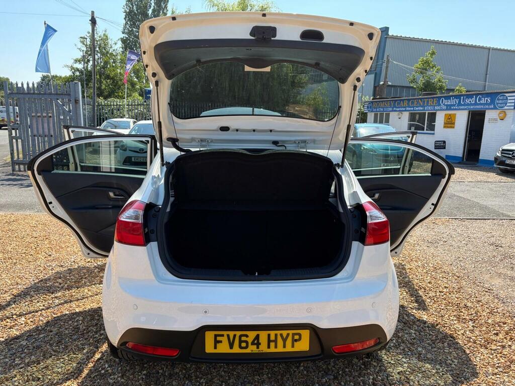Kia RIO 2014 Kia Rionbsp1.25 1 Euro 5 30Tax Ulez White #13