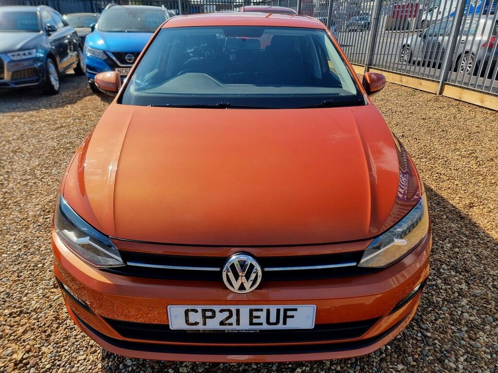 Volkswagen Polo 1.0 Evo Match Euro 6 Ss CP21EUF Orange #3