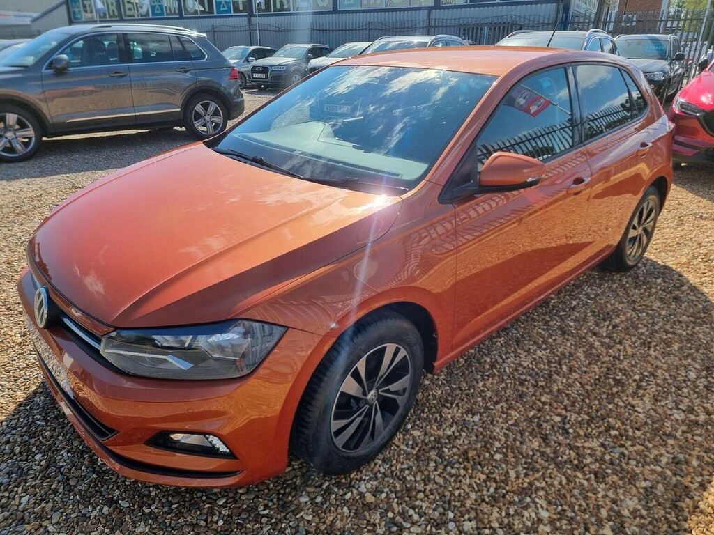 Volkswagen Polo 1.0 Evo Match Euro 6 Ss CP21EUF Orange #4