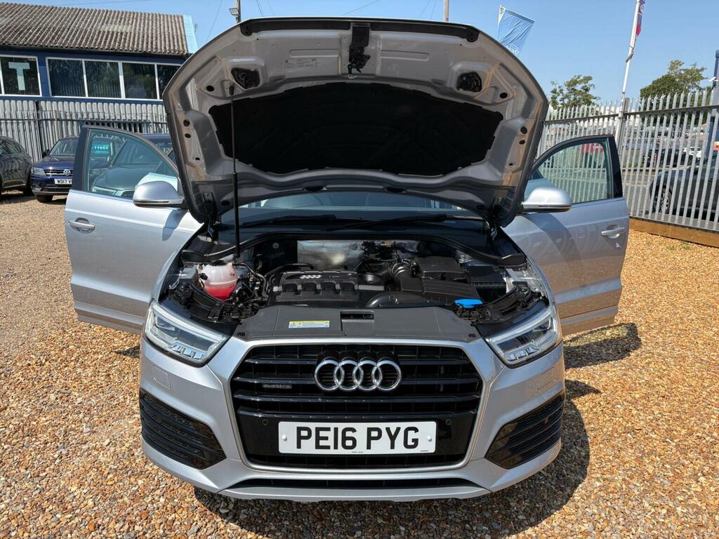 Audi Q3 2.0 Tdi S Line Plus Quattro Euro 6 Ss Grey #14