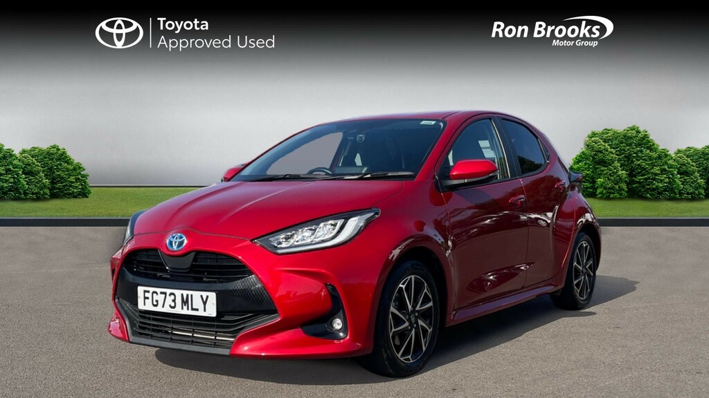 Toyota Yaris 1.5 Vvt-h Design E-cvt Eur FG73MLY Red #3
