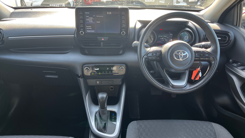 Toyota Yaris 1.5 Vvt-h Design E-cvt Eur FG73MLY Red #6
