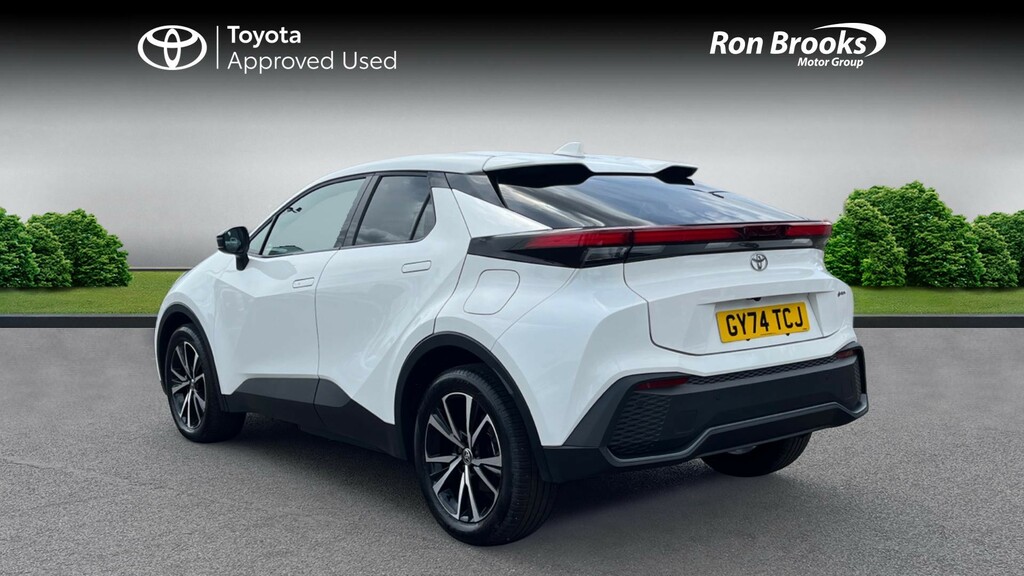 Toyota C-Hr 2.0 Vvt 13.6Kwh Design Cvt GY74TCJ White #4