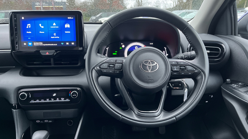 Toyota Yaris 1.5 Vvt-h Design E-cvt Eur FG25UPM Blue #6