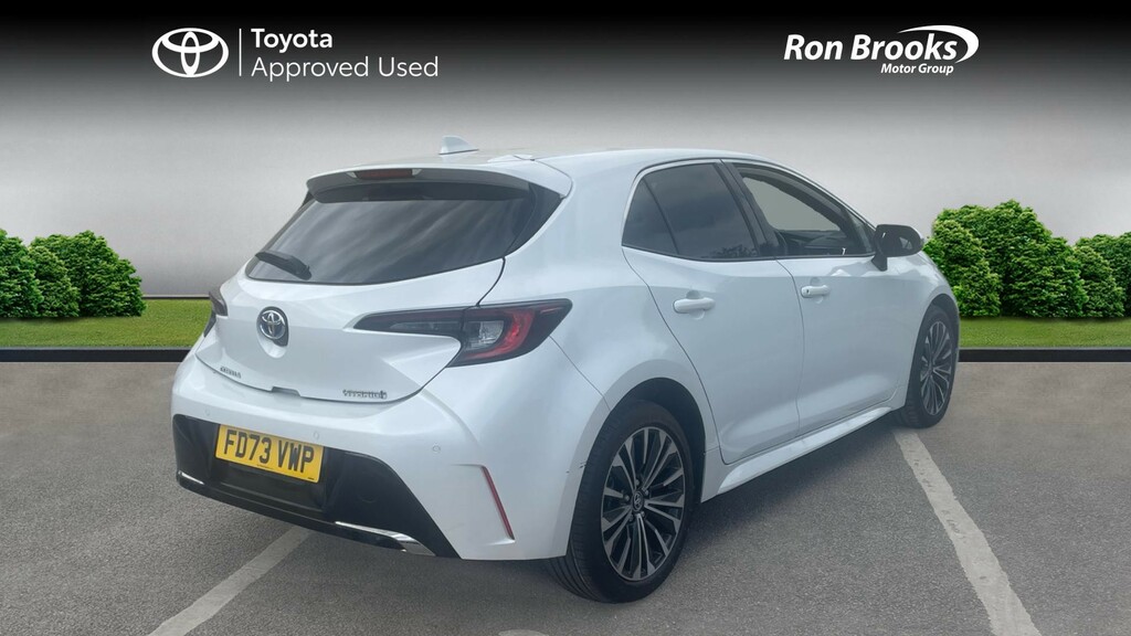 Toyota Corolla 1.8 Vvt-h Design Cvt Euro Red #2