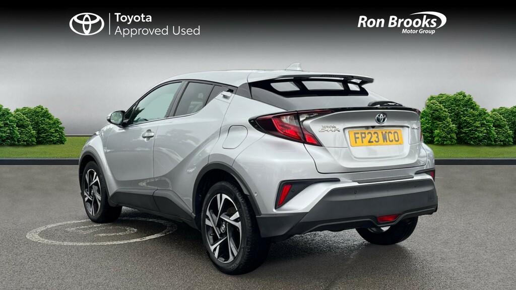 Toyota C-Hr 1.8 Vvt-h Design Cvt Euro EF23XSB Red #4