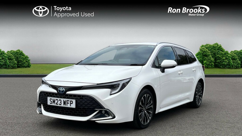 Toyota Corolla 1.8 Vvt-h Design Touring S SM23WFP White #3