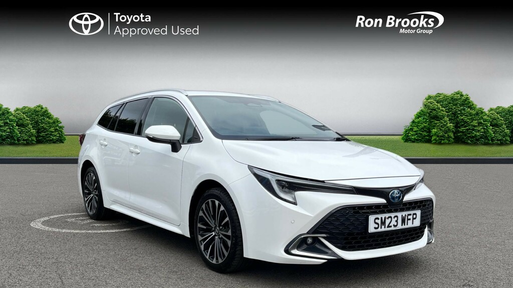 Toyota Corolla 1.8 Vvt-h Design Touring S SM23WFP White