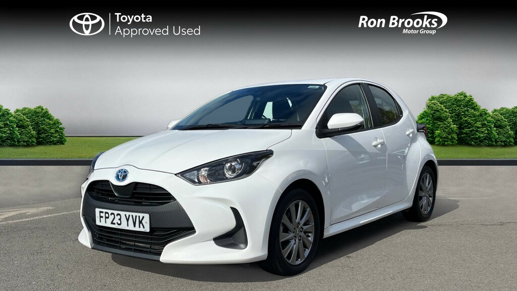 Toyota Yaris 1.5 Vvt-h Icon E-cvt Euro FP23YVK White #3