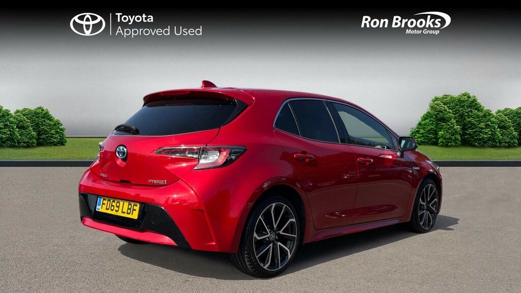 Toyota Corolla 1.8 Vvt-h Excel Cvt Euro 6 FD69LBF Red #2