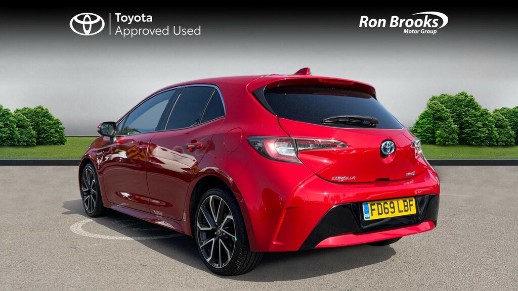 Toyota Corolla 1.8 Vvt-h Excel Cvt Euro 6 FD69LBF Red #4