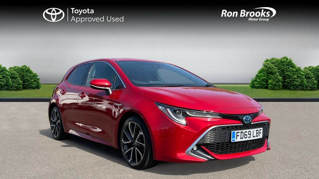 Toyota Corolla 1.8 Vvt-h Excel Cvt Euro 6 Red