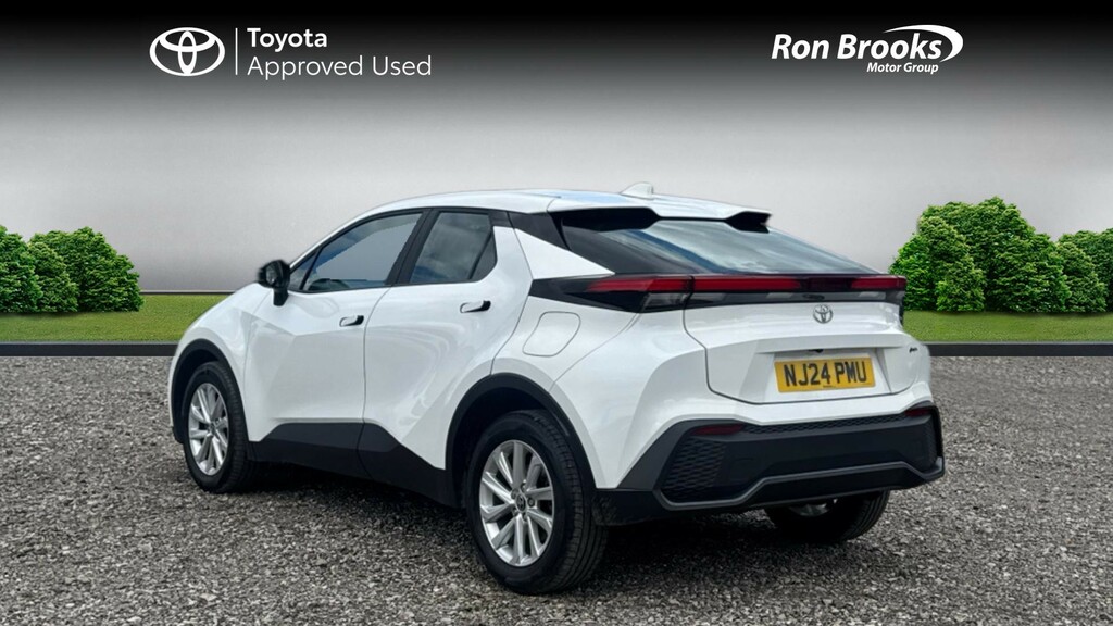 Toyota C-Hr 1.8 Vvt-h Icon Cvt Euro 6 NJ24PMU White #4