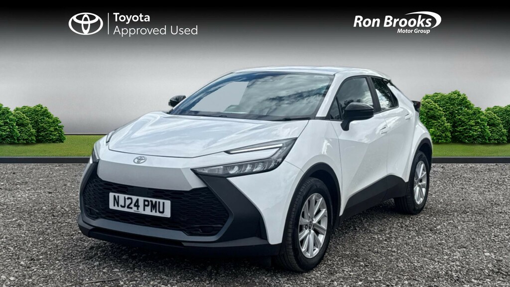 Toyota C-Hr 1.8 Vvt-h Icon Cvt Euro 6 NJ24PMU White #3