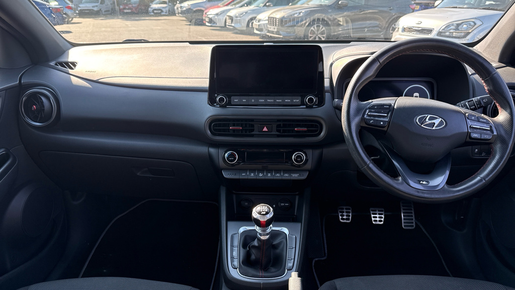 Hyundai Kona 1.0 T-gdi Mhev N Line Euro SC22ESV White #6