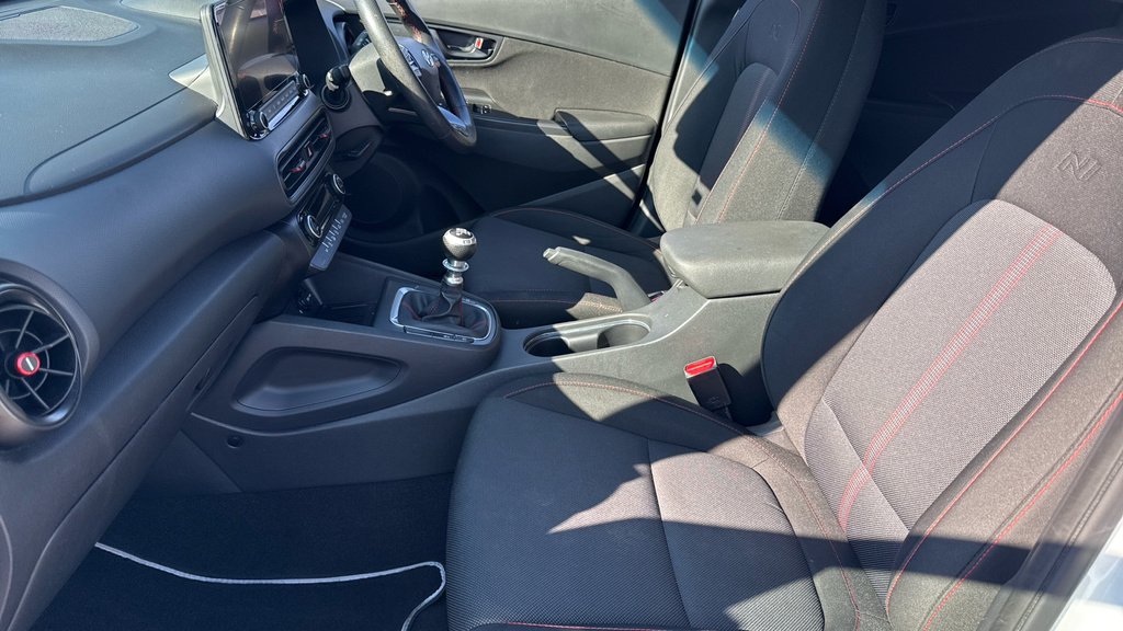 Hyundai Kona 1.0 T-gdi Mhev N Line Euro SC22ESV White #5