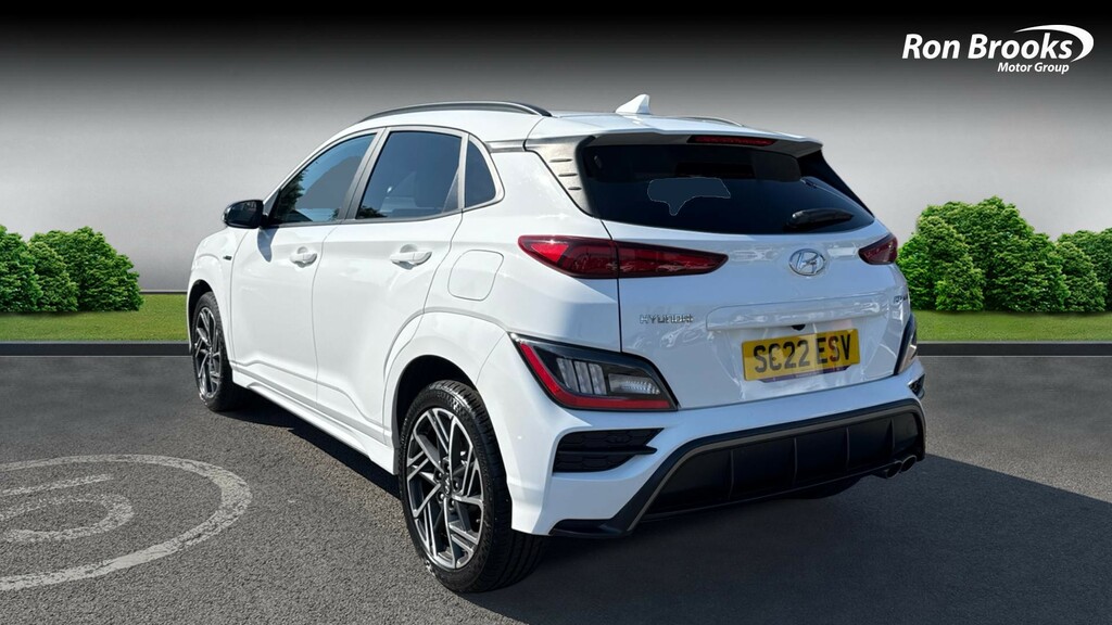 Hyundai Kona 1.0 T-gdi Mhev N Line Euro SC22ESV White #4