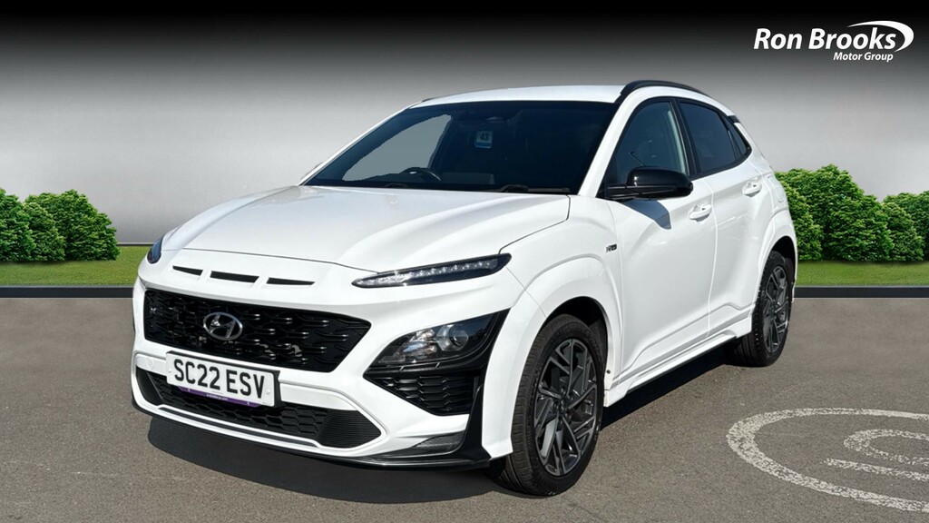Hyundai Kona 1.0 T-gdi Mhev N Line Euro SC22ESV White #3