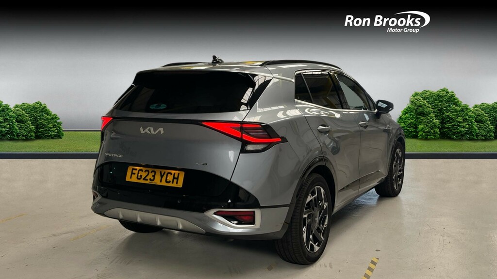 Kia Sportage 1.6 T-gdi Mhev Gt-line Dct FG23YCH Silver #2