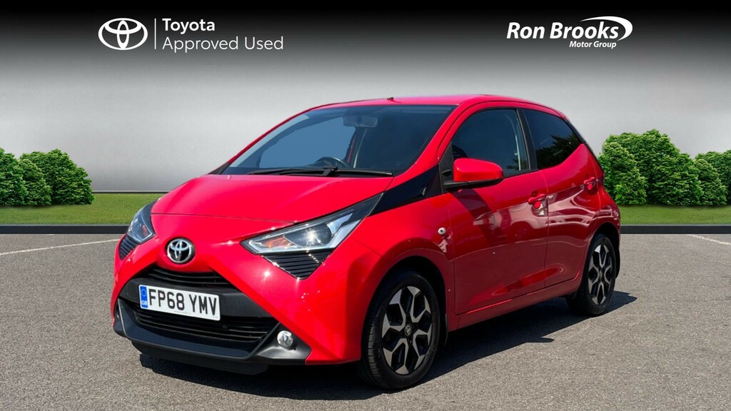 Toyota Aygo 1.0 Vvt-i X-plore Euro 6 5 FP68YMV Red #3