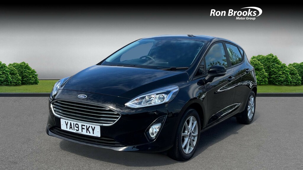 Ford Fiesta 1.0T Ecoboost Zetec Euro 6 YA19FKY Black #3
