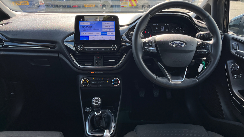 Ford Fiesta 1.0T Ecoboost Zetec Euro 6 YA19FKY Black #6