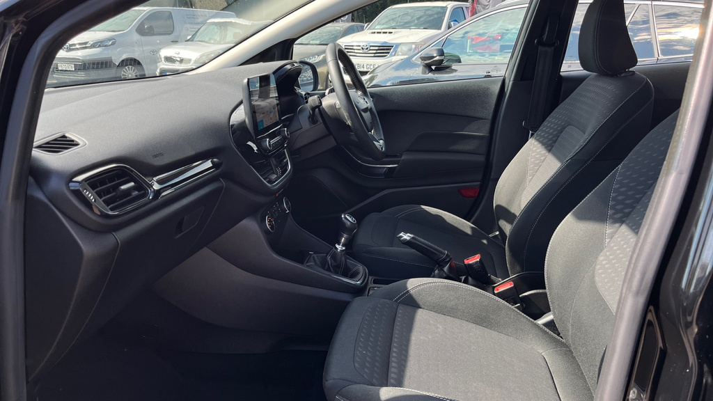 Ford Fiesta 1.0T Ecoboost Zetec Euro 6 YA19FKY Black #5